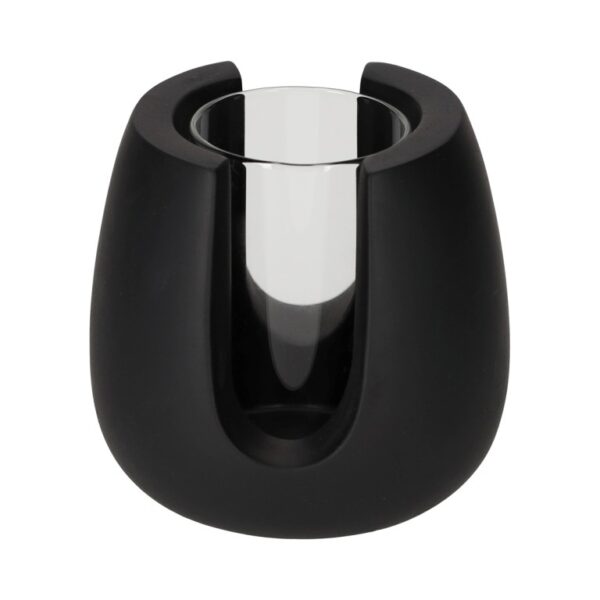Theelichthouder Tijn Zwart