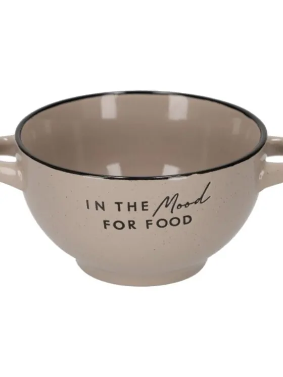 Retro Soepkom Taupe – In the mood for food