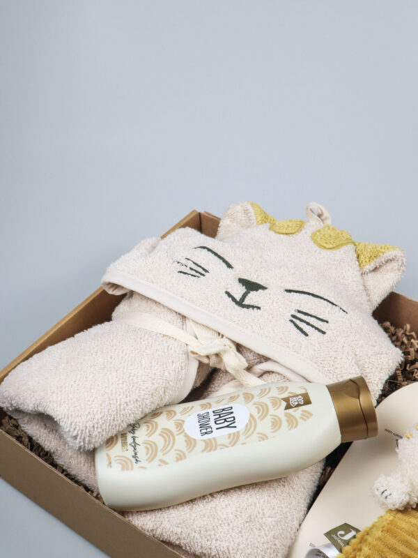 Baby cadeaupakket katje Charlie – zacht, lief en compleet