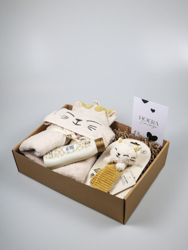 Baby cadeaupakket katje Charlie – zacht, lief en compleet