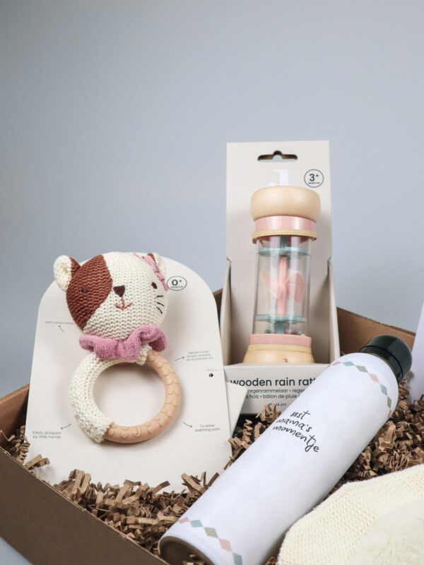 Baby cadeaupakket Jill – lief, roze en verrassend compleet