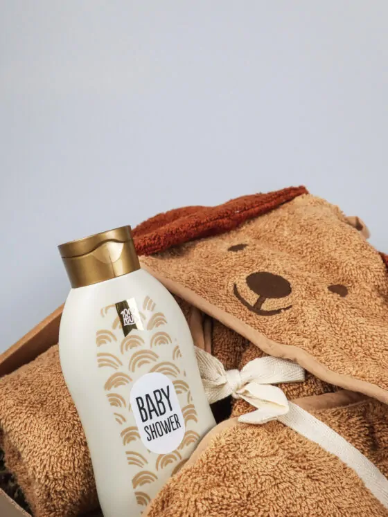 Baby cadeaupakket Diego hond – zacht, warm en praktisch