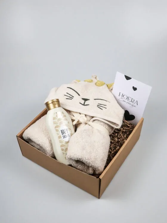 Baby cadeaupakket Charlie katje – zacht, lief en kant-en-klaar Baby cadeaupakket Charlie katje – zacht, lief en kant-en-klaar