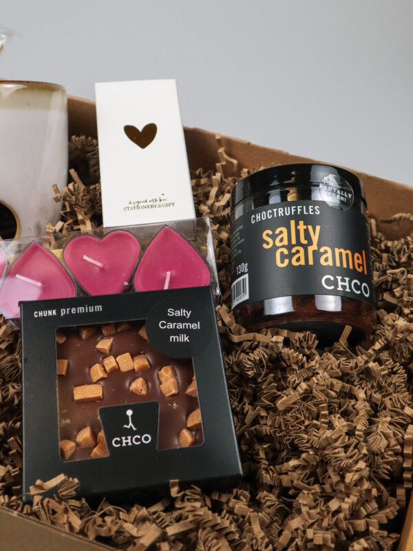 Choco Truffels Cadeaupakket Salty Caramel & Chocoladefondue Forever Addicted Choco Truffels Cadeaupakket Salty Caramel & Chocoladefondue Forever Addicted