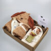 Baby cadeaupakket hondje Mick – badderen & spelen in stijl Baby cadeaupakket hondje Mick – badderen & spelen in stijl
