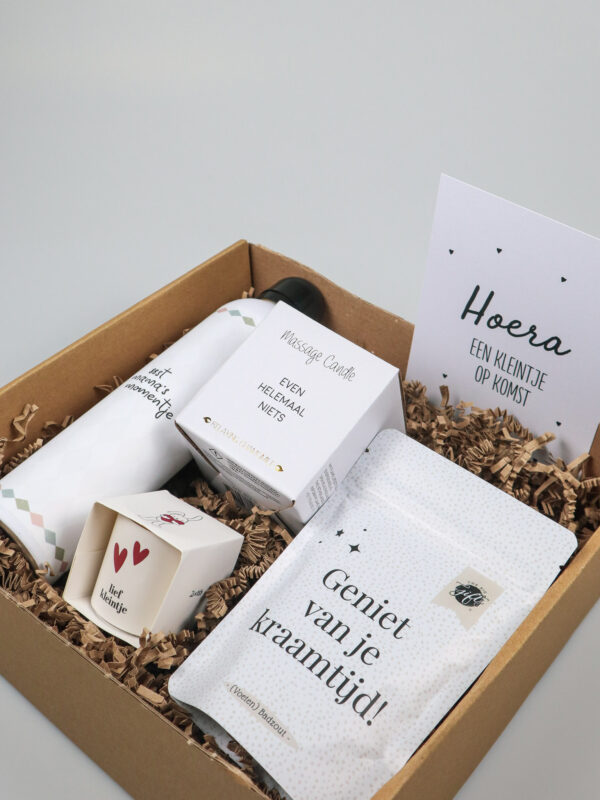 Baby op komst cadeaupakket mama – rust & ontspanning