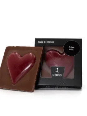 Chocoladereep Chunk Hart – Melk chocolade