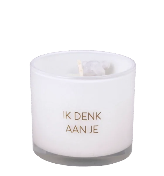 Sojakaars Ik denk aan je – Fresh Cotton geur