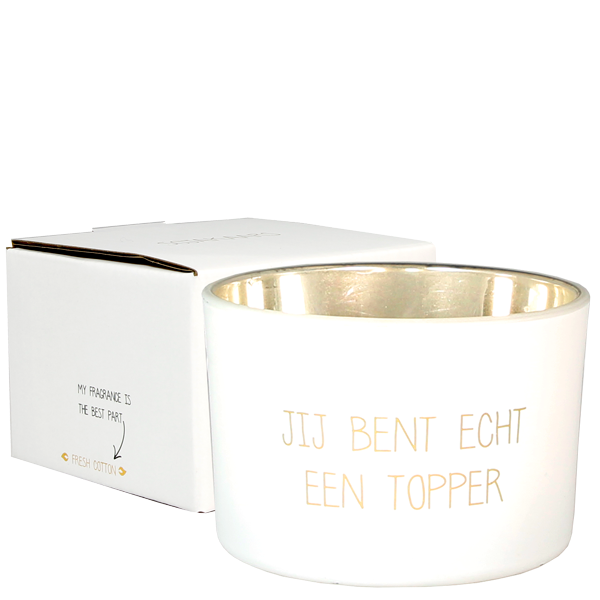 Sojakaars Jij bent echt een topper - Fresh cotton