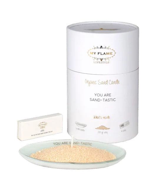 Giftbox kaarsenzand – You are sand-tastic