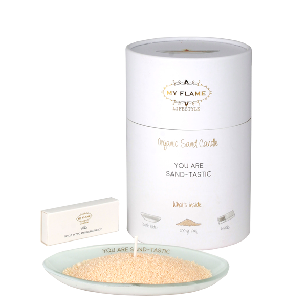 Giftbox kaarsenzand – You are sand-tastic