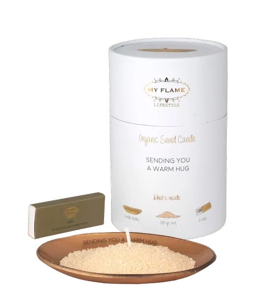KAARSENZAND GIFTBOX - SENDING YOU A WARM HUG