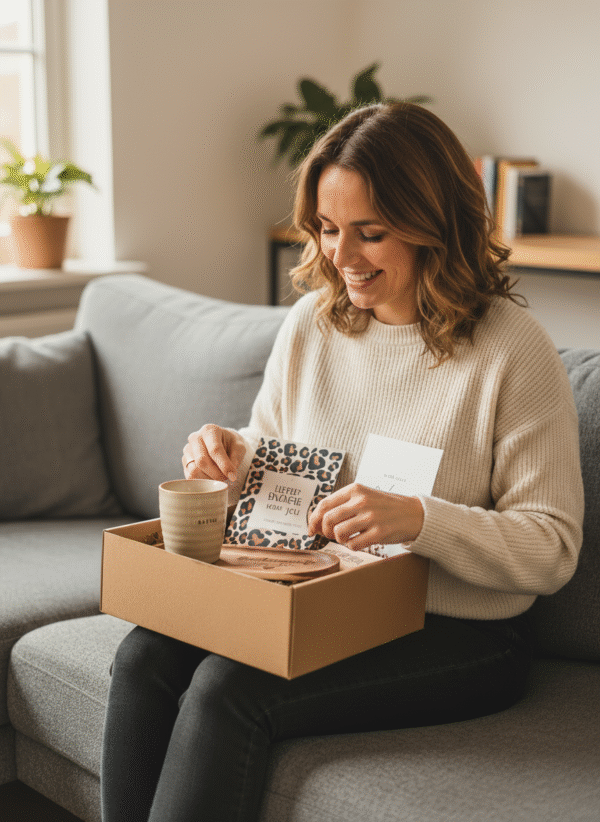 Cadeaupakket Hiep hiep hoera – Feestelijk cadeau met koffiemok Zusss