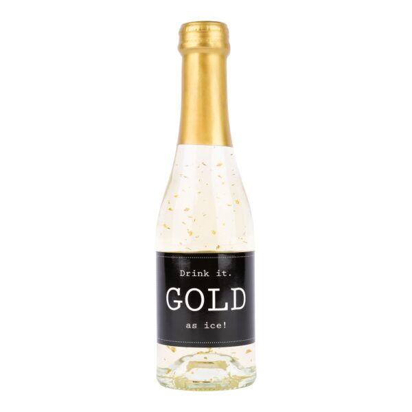 Secco met bladgoud - Drink it, Gold as ice!