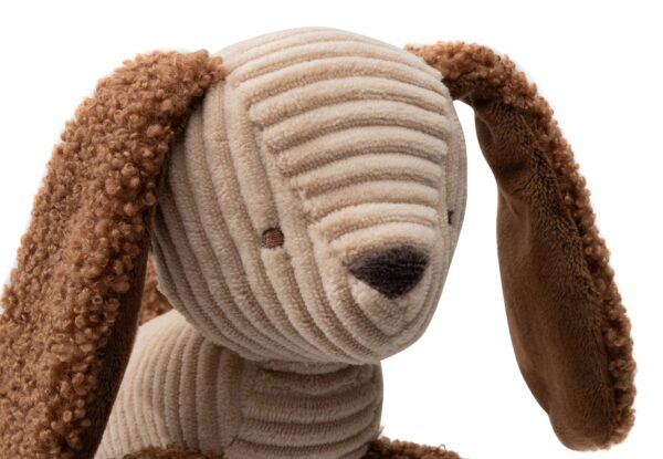 Jollein wagenhanger Diego hond – zacht knuffelvriendje voor onderweg