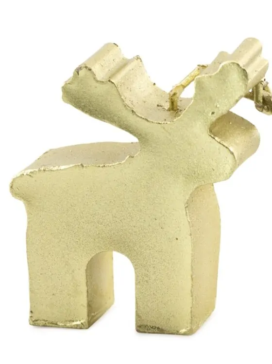 Soyakaars rendier goud