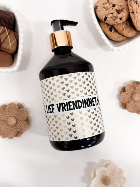 handzeep | Lief vriendinnetje | Goudfolie