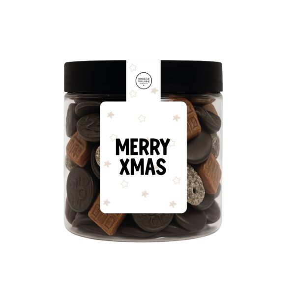 Snoeppotje Merry XMAS – Dropmix