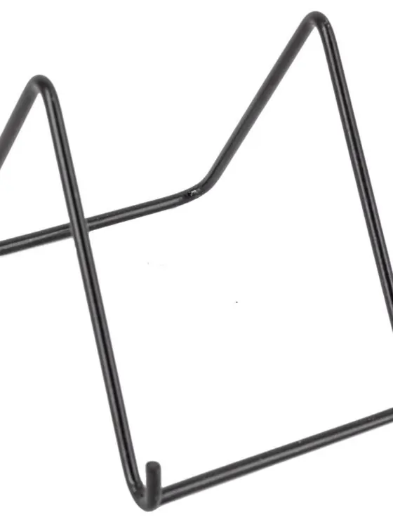 Rekje voor tegels metaal – Zwart Rekje voor tegels metaal – Zwart