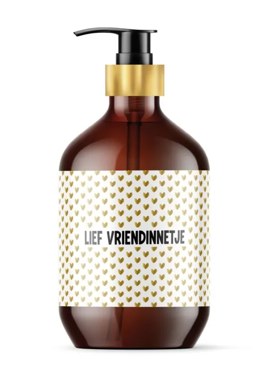 handzeep | Lief vriendinnetje | Goudfolie