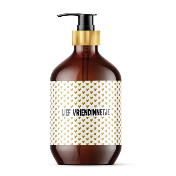 handzeep | Lief vriendinnetje | Goudfolie