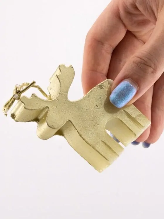 Soyakaars rendier goud