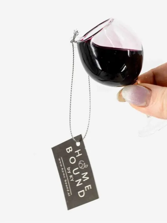 Kerstbal - Rode wijn