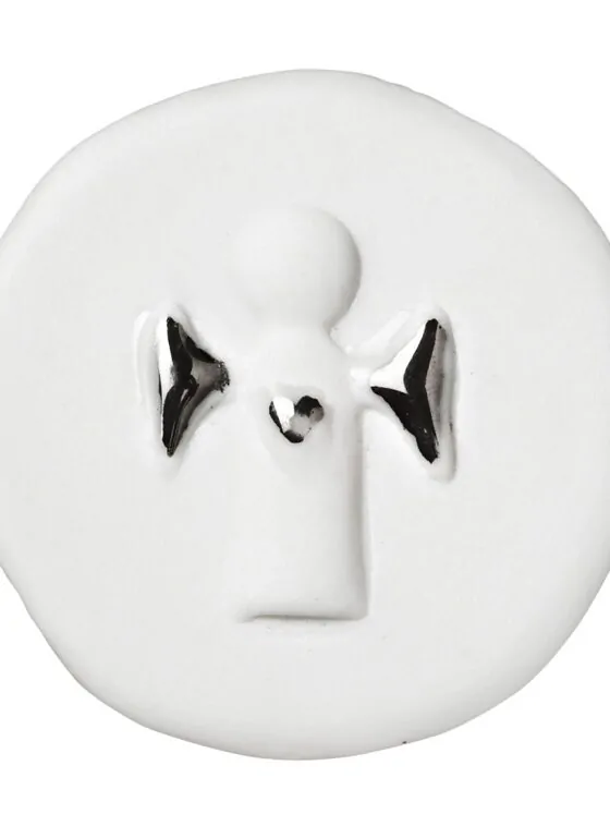 Beschermengel munt – Porselein in organzazakje