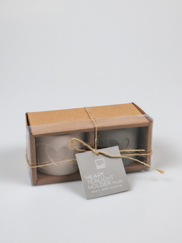 Waxinelichthouder Hilde set van 2 – Leeff