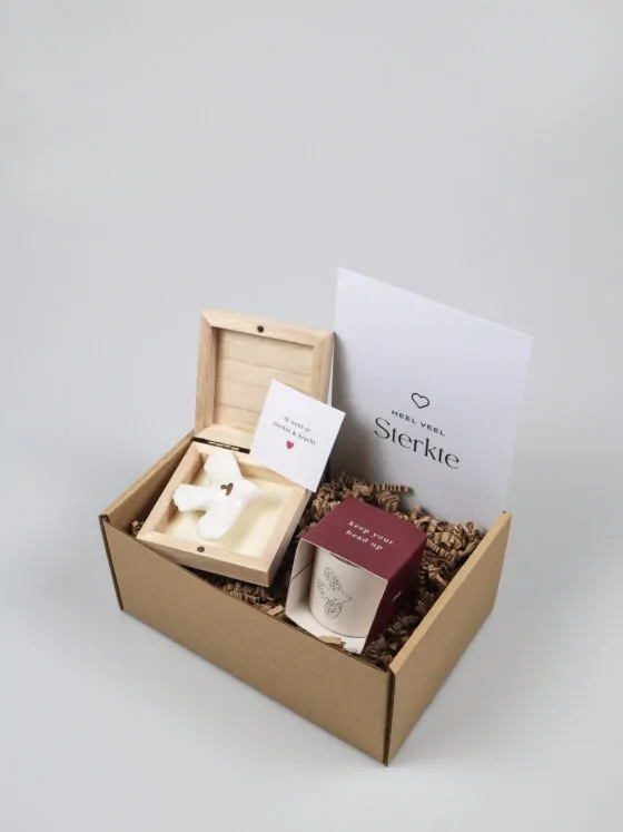 Cadeaupakket sterkte – Zusss vogeltje & geurkaarsje