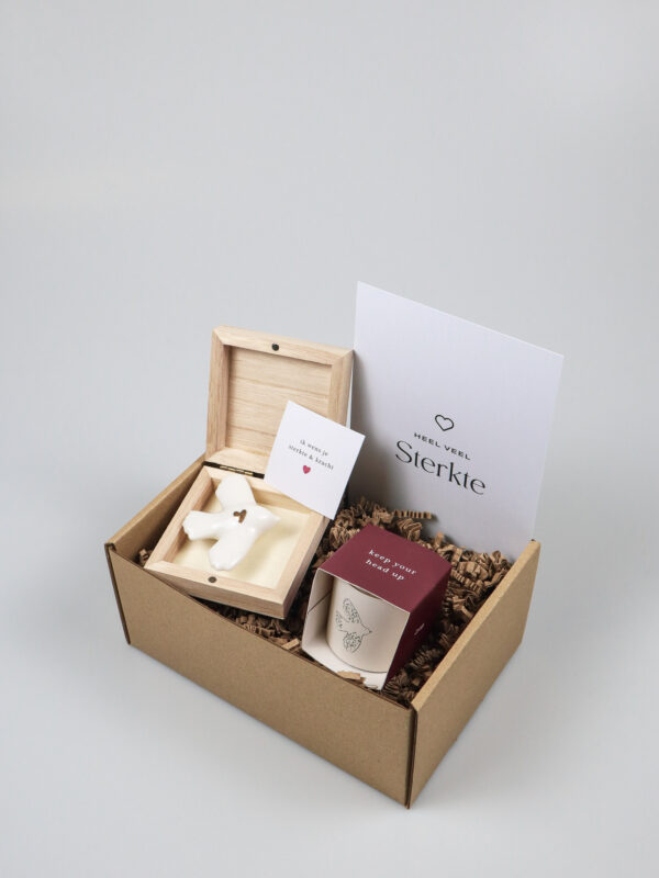 Cadeaupakket sterkte – Zusss vogeltje & geurkaarsje