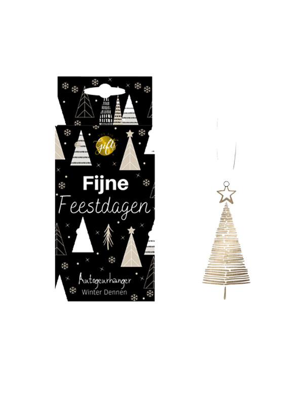 Autogeurhanger – Fijne feestdagen