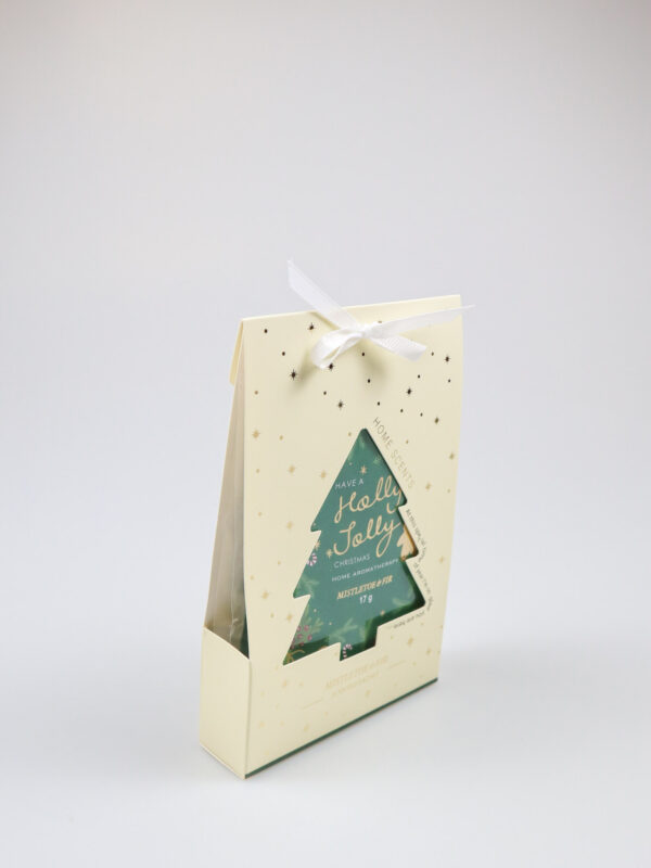 Geurzakjes Kerstboom groen – Feestelijk verpakt per 2 – Winter Tree