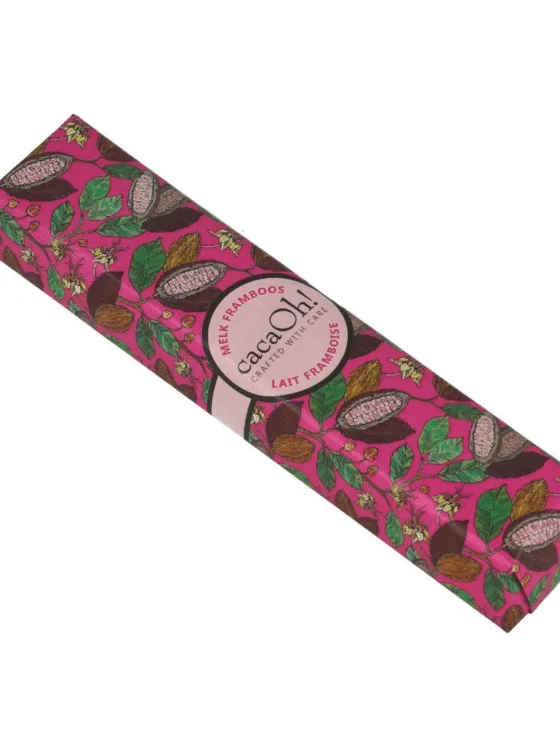 CacaOh! - Reep Melk Framboos 45 g