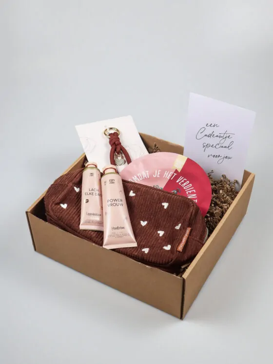 Verwenpakket vrouwen etui & verzorging