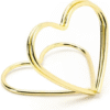 Kaartenhouder goud hartvormig – Elegante tafel decoratie
