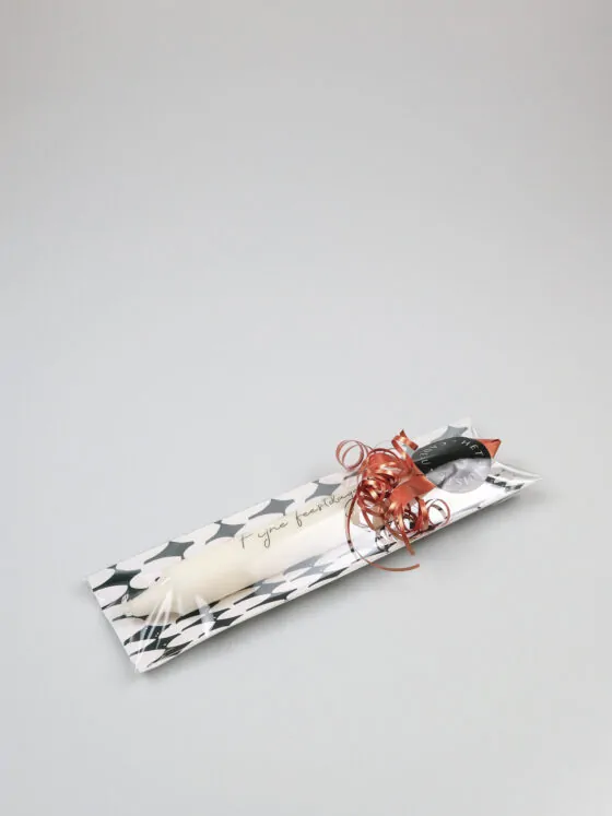 Cadeautje kaars – Fijne feestdagen