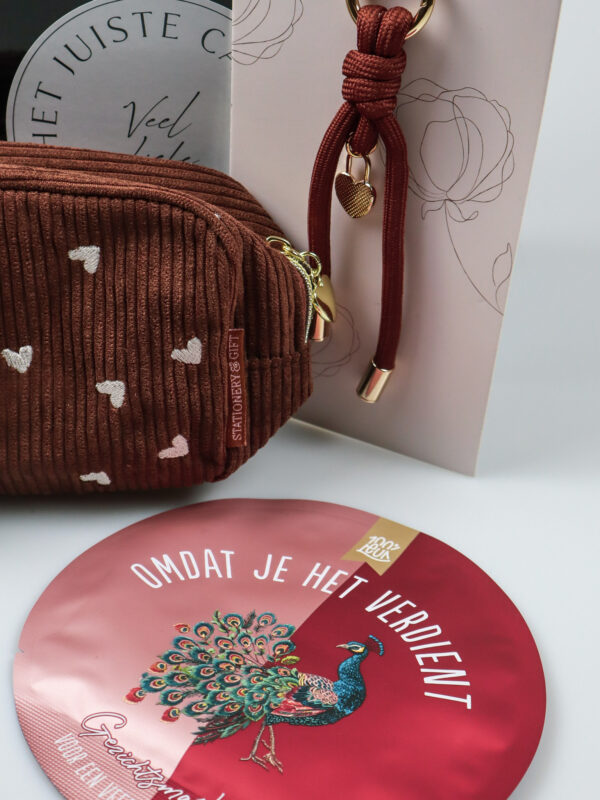 kerst, etui, handcreme, masker, bag-2 Luxe kerst cadeaupakket met etui