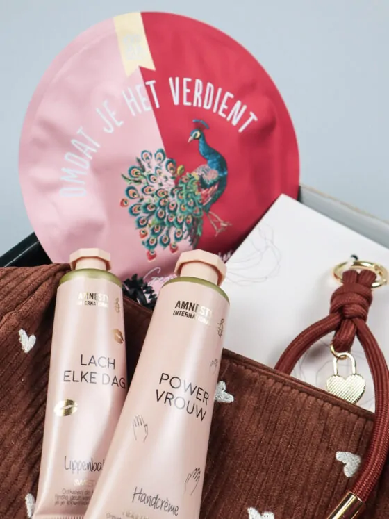 Luxe kerst cadeaupakket met etui