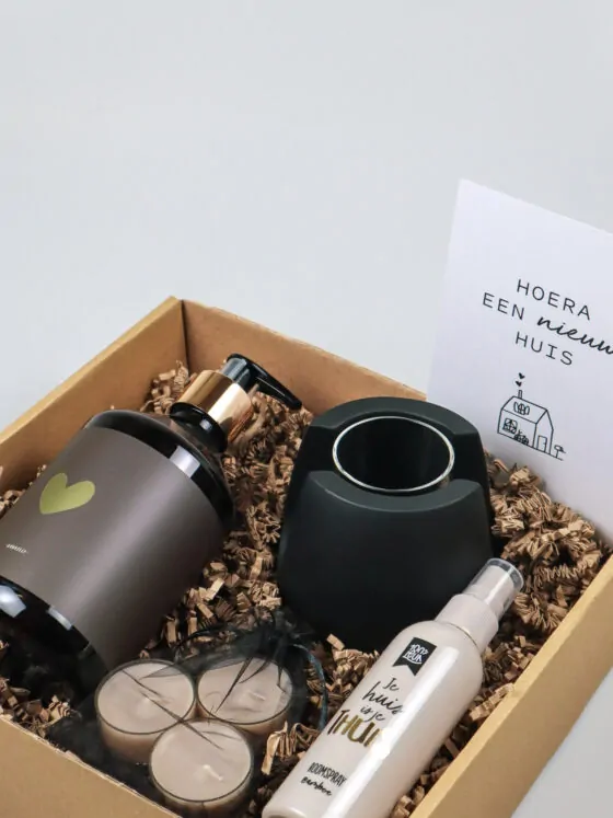 Cadeaupakket Nieuw Huis – Warm welkom met stijlvol wooncadeau