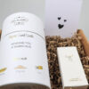 Cadeaupakket warm hugs – Kaarsenzand giftbox en lucifers