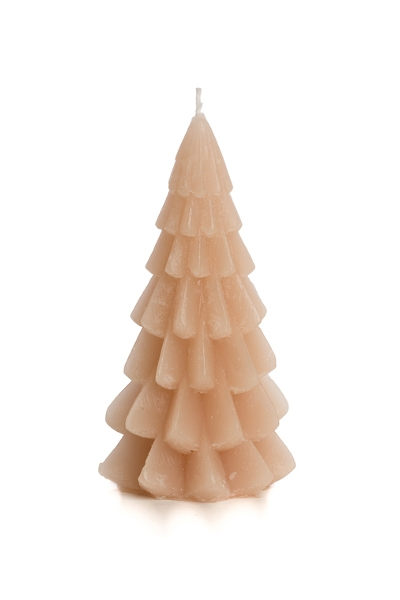 Kaars Kerstboom klein - Skin (licht roze)
