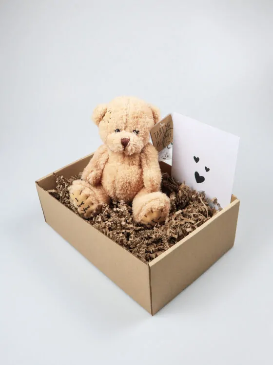 Knuffelbeer cadeaupakket – Lief en zacht gebaar om te geven
