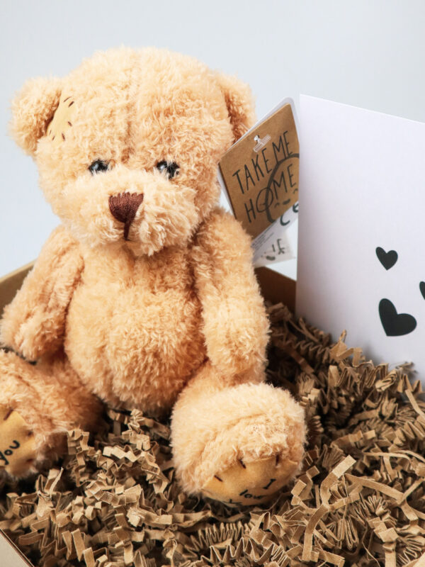 Knuffelbeer cadeaupakket – Lief en zacht gebaar om te geven