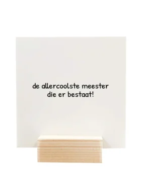 Quote blockie meester