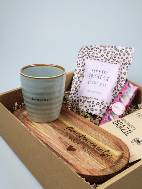 Cadeaupakket Happy Birthday met Zusss koffie moment
