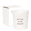 Massagekaars Me time is the answer - Lavender Fields
