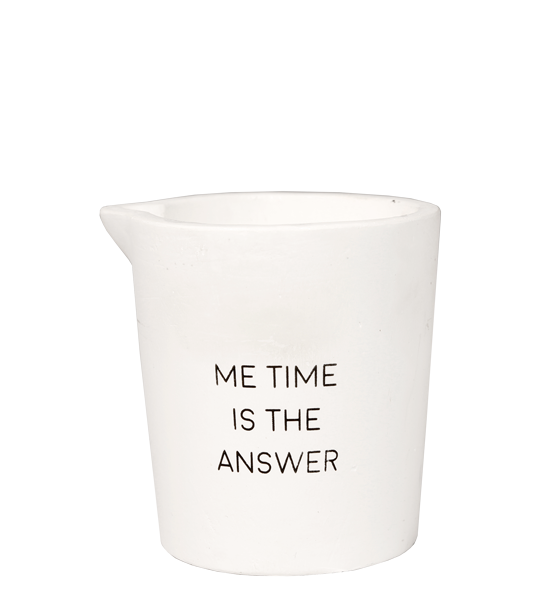 Massagekaars Me time is the answer - Lavender Fields Massagekaars Me time is the answer - Lavender Fields