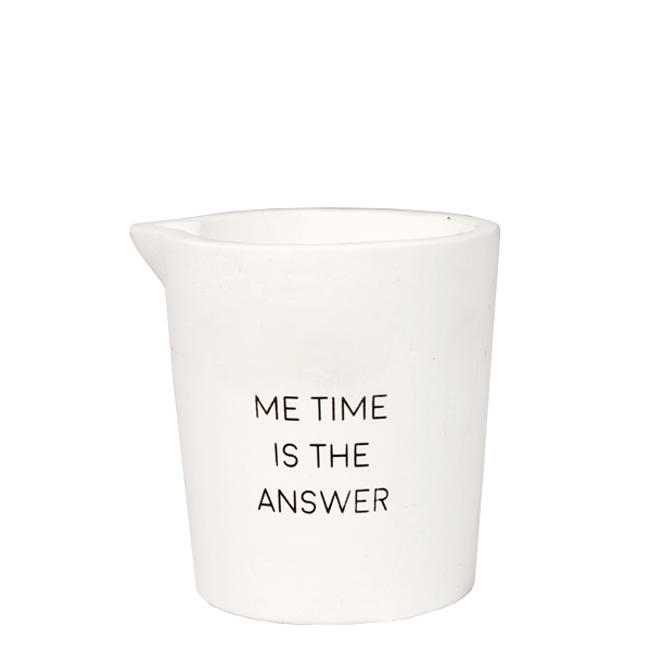 Massagekaars Me time is the answer - Lavender Fields