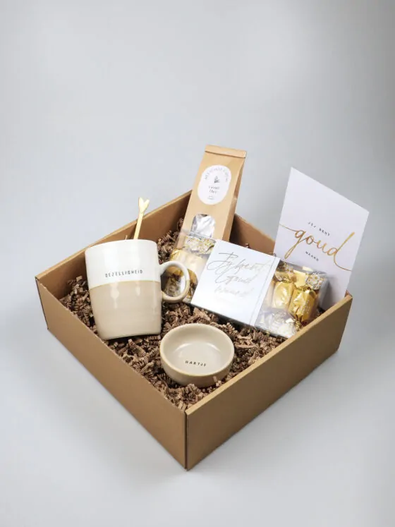 Cadeaupakket jij bent goud waard van Zusss Cadeaupakket jij bent goud waard van Zusss